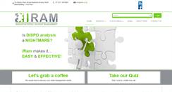 Desktop Screenshot of iram.co.za